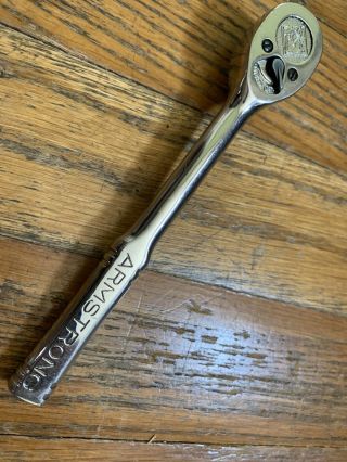 Vintage Armstrong 10 - 903 1/4” Drive Ratchet