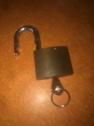 Vintage Abloy Heavy Duty High Security Padlock Finland With Key