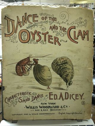 1898 Ragtime Craziness Dance Of The Oyster And The Clam (dicey)
