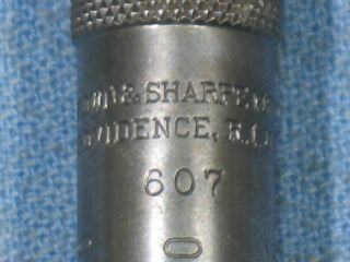 Vintage Brown & Sharpe No.  607 0 - 3 