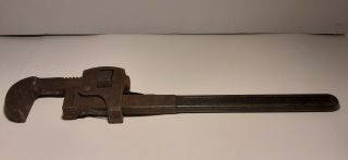 Vintage Trimo 16 Inch Pipe Wrench Trimont Mfg Co Roxbury Mass Usa