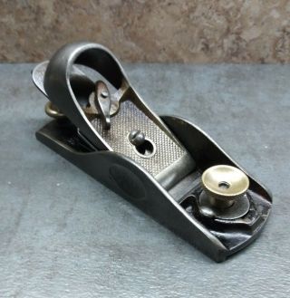 Vtg.  Craftsman No.  3704 Block Plane By Sargent Usa - Woodworking Hand Tool