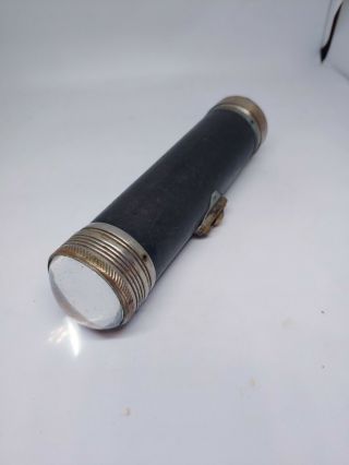 Antique/vintage Early Eveready Model Flashlight,  W/glass 
