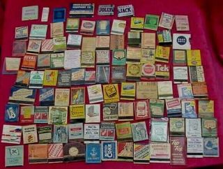 100,  Vintage Matchbooks Most Appear To Be Pre 1950s