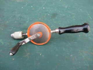 Vintage Stanley Sw Hand Drill No 626 Made In Canada 13 " Long