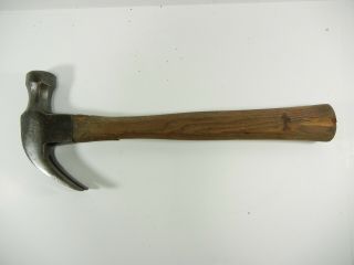 Vintage Plumb 20 Oz Claw Hammer Permabond Handle Octagon Face H - 53