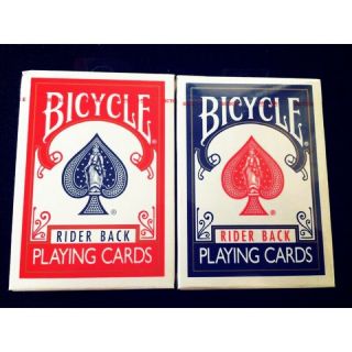 2 Decks Bicycle Rider Back Playing Cards Blue Red Deck