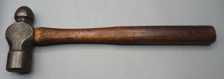 3 Lb Vintage True Temper No.  1640 Ball Pein Peen Hammer Good Handle Ready To Use