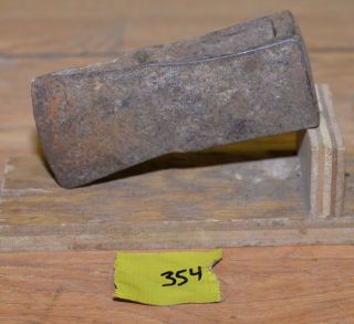 Collectible Early Axe Head Trade Embossed Vintage Blacksmith Trapping Tool 354