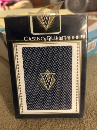 Casino Quality Vegas Brand Playing Cards In Plastic Sm18