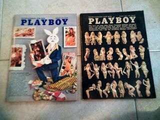 Playboy Mags (1973 - 8 1ssues) Jan.  / March / June / Aug.  / Sept.  / Nov.  / Dec.