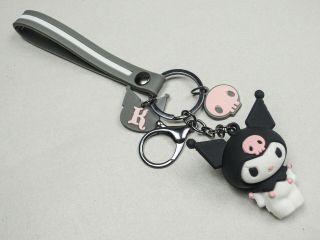 Cute Pvc Key Chain Of Kuromi From Hello Kitty