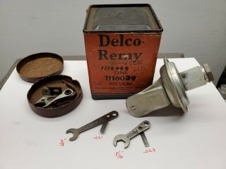 Vintage Delco Remy Ignition Wrench Feeler Gauge Vacuum Advance And Contactpoints