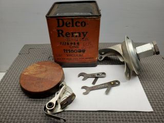 VINTAGE DELCO REMY IGNITION WRENCH FEELER GAUGE VACUUM ADVANCE AND CONTACTPOINTS 2