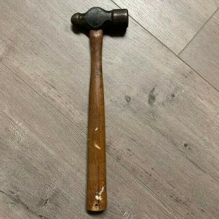 Vintage Antique Plumb Ball Peen Hammer