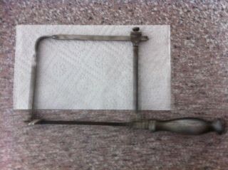 Antique Millers Falls No.  382 Adjustable Coping Saw