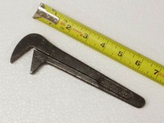 Old Vintage Tool 7 " Shaw Wrench Alligator Wrench Pat April 26 1910