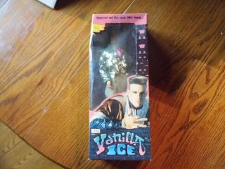 Vanilla Ice Action Figure Doll 1991 Thq Post Card And Fan Club Info