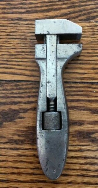 Vintage Antique 6 " Adjustable Bicycle Monkey Wrench Tool