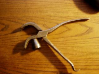 ANTIQUE Vintage COBBLERS Pliers Leather Tool WHITCHER 3 made in USA 2