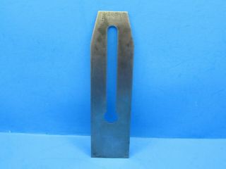 Parts - Stanley Rule & Level 2 " Iron Blade Cutter For No 4 Or 5 Wood Plane Ref M