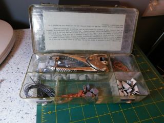 Vtg.  Ibm Seals And Wire W/offical Crimping Pliers,  Case,  W/extras Study Pictures
