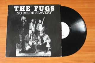 The Fugs Lp - No More Slavery - Vg,  (,) - Olufsen Doc 5011 - Rock Psych