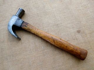 Vintage Cheney Nail Holding Hammer Little Falls York Usa Carpenters /3036