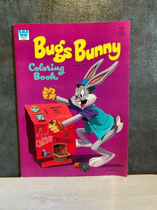 Vintage Whitman Bugs Bunny Coloring Book,  Western Publishing Co. ,  1972
