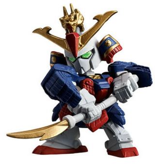 Bandai Sd Gundam Dash Real Type Color 1 Gashapon Figure Musha Z Gundam