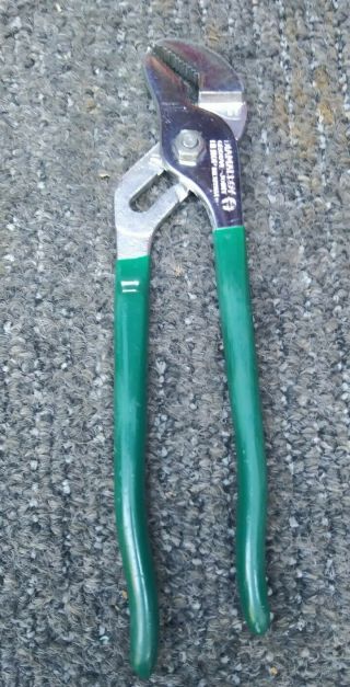 Vintage Diamond Tools Hl110p 10 " Groove - Joint Pliers Cond Dulluth Diamalloy Wow