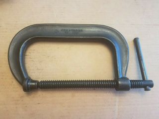 Vintage Armstrong 78 - 406 Drop Forged C - Clamp - Made In Usa.