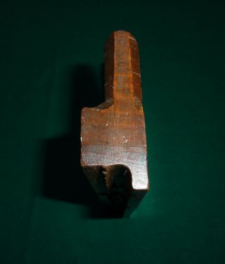 18th Century Unboxed Bead Moulding Plane By S.  Tomkinson,  London