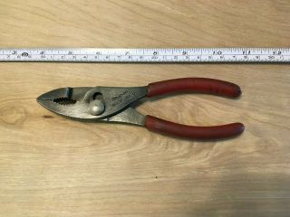 Snap - On 6 - 1/2 " 46acp Slip Joint Pliers - Made In Usa