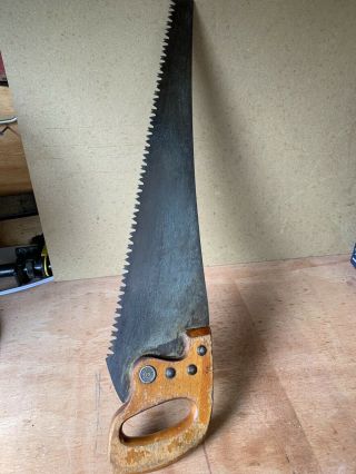 Old Henry Disston & Sons Keystone Saw 22 " Crosscut /pruning Saw No.  32