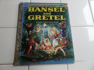 Hansel And Gretel,  A Little Golden Book,  1961 (no Dolls/some Clothes; Vintage)