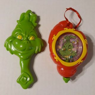 Dr.  Suess The Grinch Who Stole Christmas Toys Mirror & Interactive Game Vintage