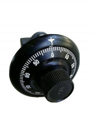 Safe Combination Dial Lock,  3 Wheel,  3 1/8 Od Dial
