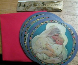 11 Lovelace Antiquarian Jessie Wilcox Smith Mother & Child Xmas Greeting Cards