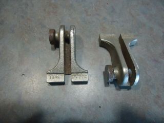 L.  S.  S.  Stair Rafter Gauge Clamps 2pc 111 No 111 Vintage Tool