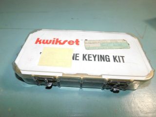 Vintage Locksmith Kwikset Lock Service Kit