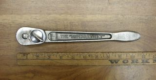 Old Tools,  Williams S - 51 Superratchet Wrench,  1/2 " Drive X 10 - 3/8 ",  U.  S.  Navy