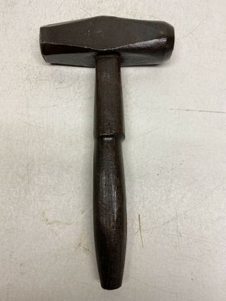 Vintage Blacksmith Rounding Riveting Hammer 3 Pound 2