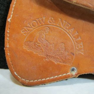 Snow and Nealley Leather Ax Sheath Only Idaho Mountain Cabin Find 2