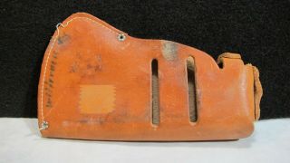 Snow and Nealley Leather Ax Sheath Only Idaho Mountain Cabin Find 3