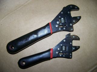 Craftsman Reflex Adjustable Crescent Wrench Set 45781 45782 2