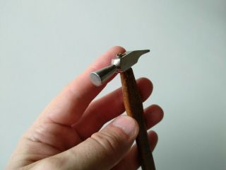 Vintage Ussr Russian Watchmaker Or Jeweler Mini Hammer Tool