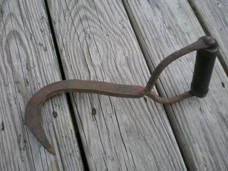 Vintage Pulp Hook - Snow And Nealley - Bangor - Maine - Old Barn Find