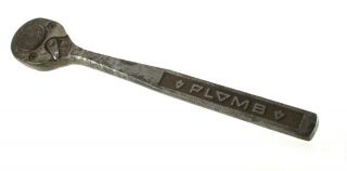 Vintage Plumb Plvmb 5449 1/2 " Drive Socket Ratchet Wrench Made In The U.  S.  A.