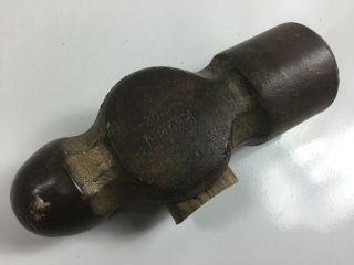 Vintage 48 Oz Plumb Ball Peen Hammer Head Only Machinist Blacksmith